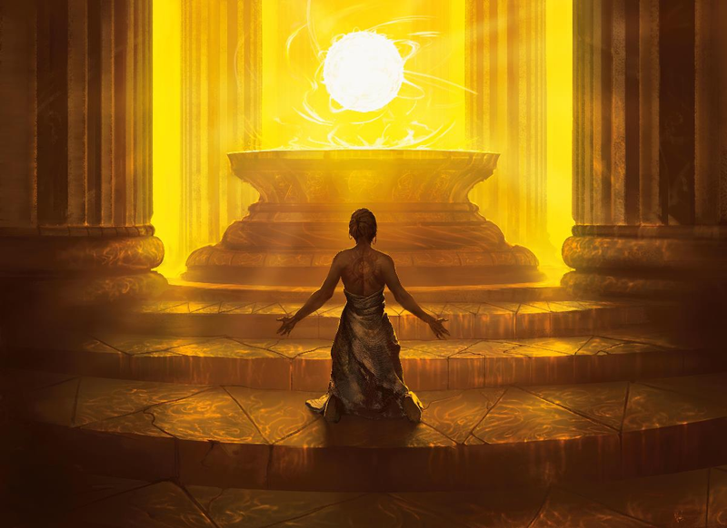 Illustration for article titled Legends walk among us in this Magic the Gathering: Born of the Gods art